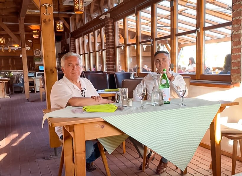 Rocco y Francesco Malaspina (de izquierda a derecha)